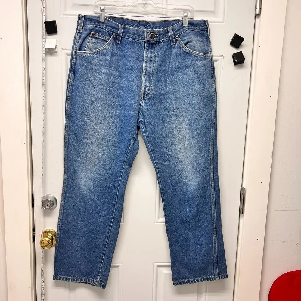 Men's Dickies W38xL29 Jeans Grunge Streetwear Outdoor Rugged Denim NOC3848